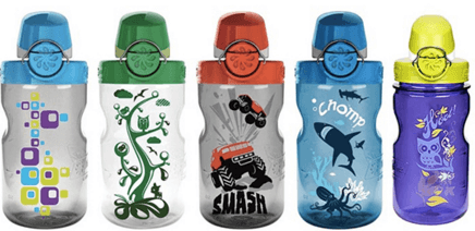 Nalgene On The Fly Kids Water Bottle - ranked as one of our best water bottles for kids