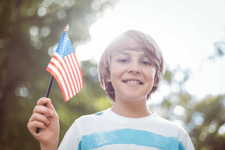 Stylish, Patriotic, Red, White & Blue Kids' Fashion Outfits for 4th of July