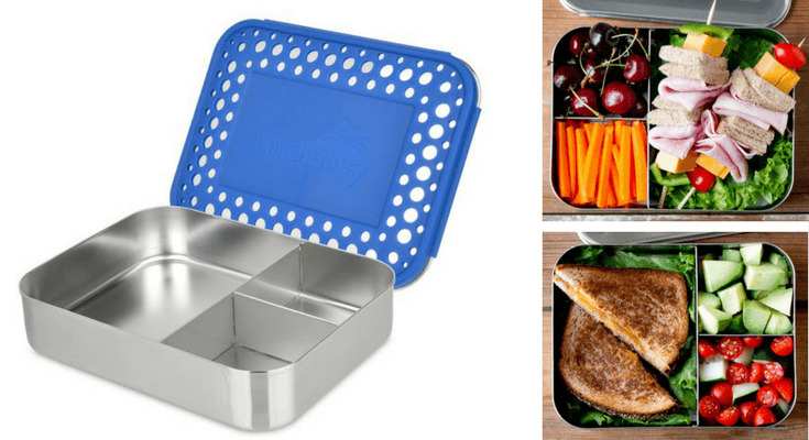 Best Bento Lunch Boxes for kids Lunchbots Trio