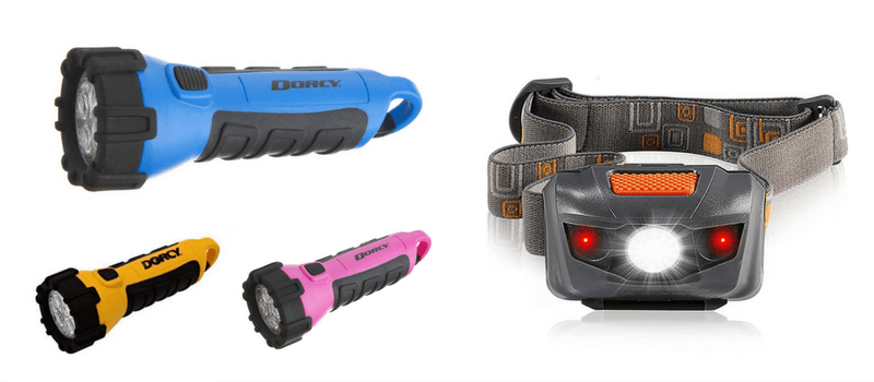 Best Non-Toy Gifts for Kids - Flashlight and Headlamp