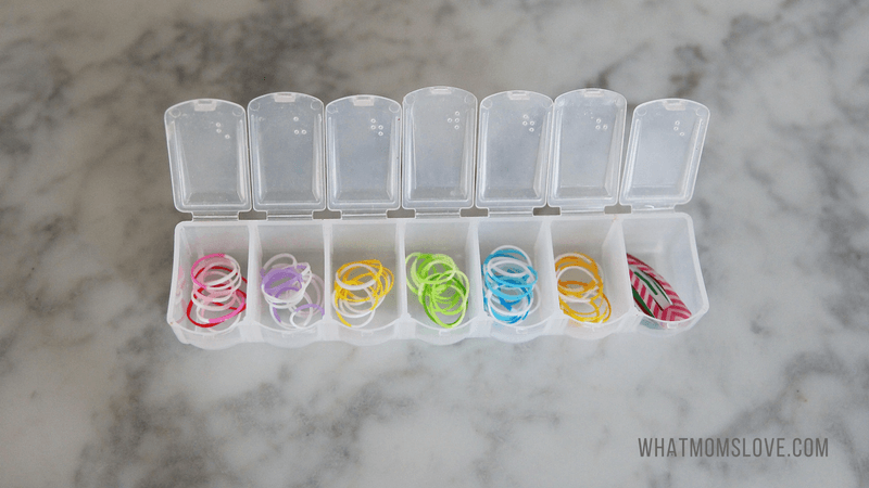 How to organize girls hair accessories, bows, elastics | Hacks, Tips and Tricks for Organized, Stress-Free Mornings with kids