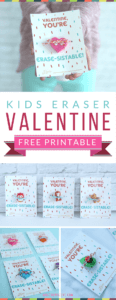 Non-Candy Printable Valentine Perfect For The Classroom: “You’re Erase ...