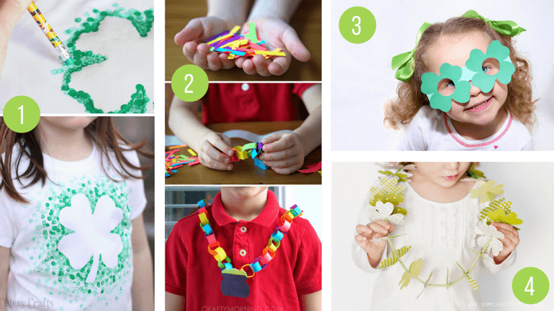 The Best St Patricks Day Arts & Crafts For Kids - Shamrocks, Rainbows and Printables galore!