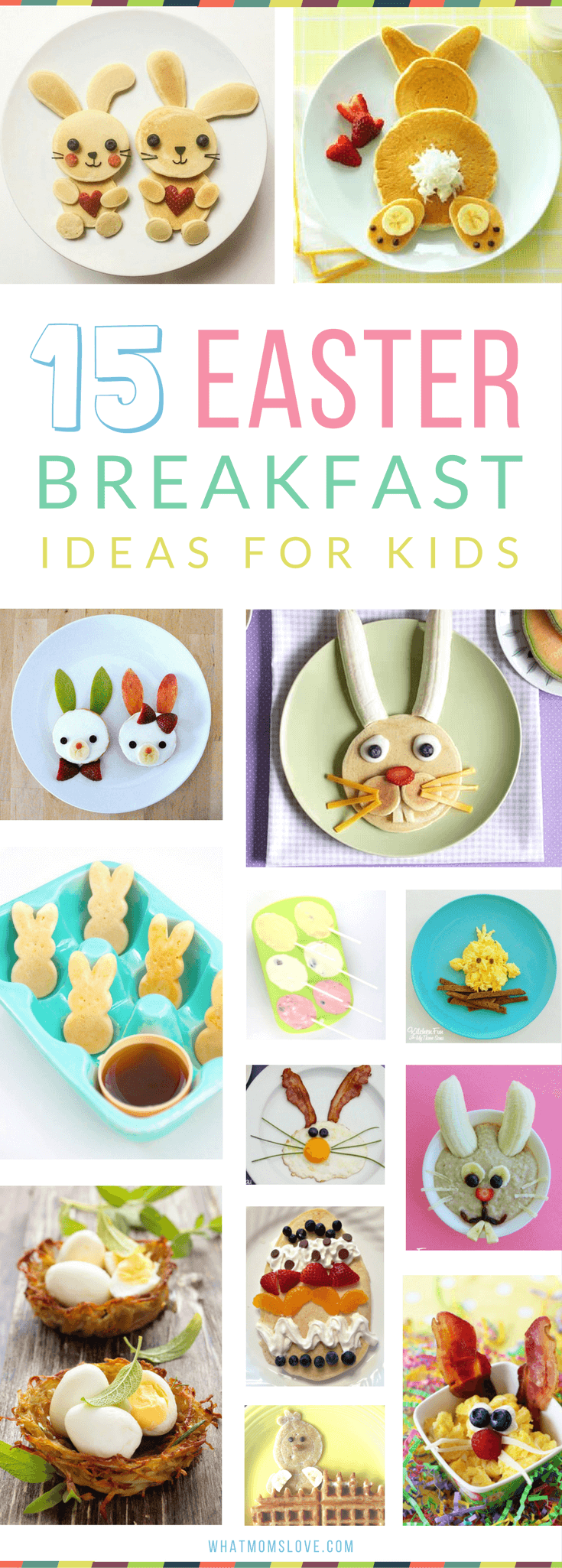 Easter Breakfast Ideas for Kids | Healthy, easy and fun recipes for you to make - also great for brunch!