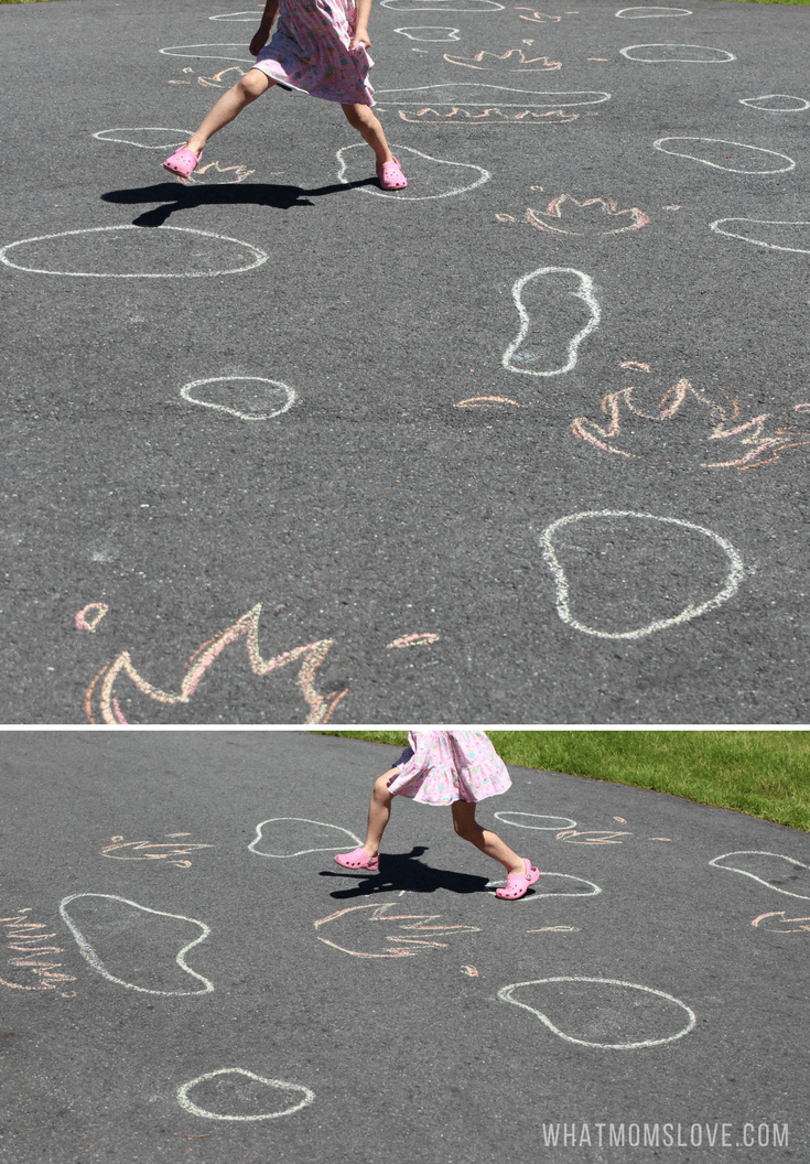Sidewalk Chalk Ideas For Kids | Fun outdoor games and activities for summer
