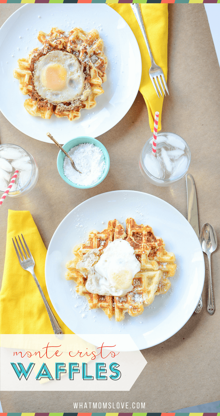 Monte Cristo Waffle Recipe | Savory Waffles For Dinner