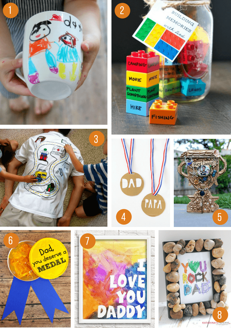 Unique DIY Father's Day Gifts from Kids