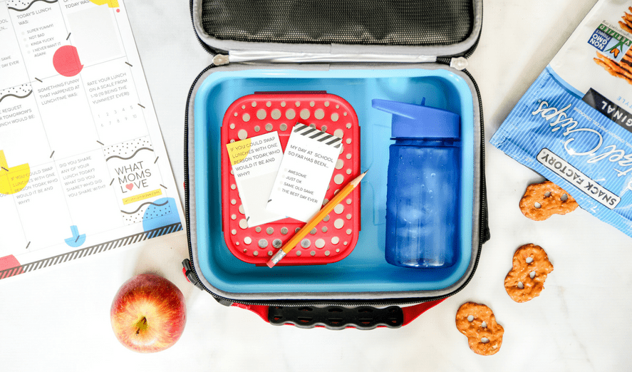 Printable Interactive Lunch Box Notes That Help Answer Your Question: “How Was Your Day?”