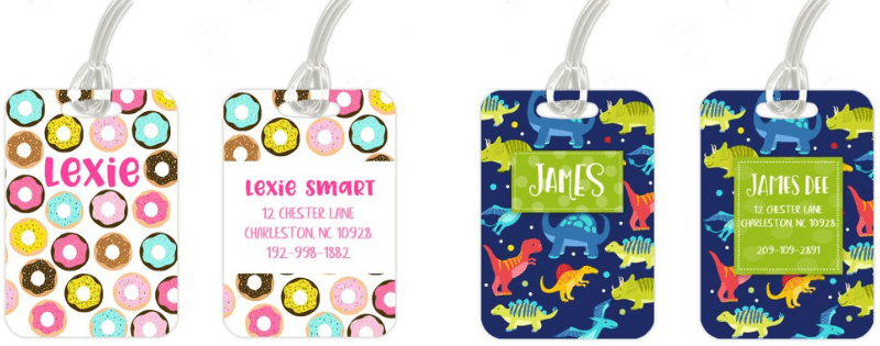 Best Non-Toy Gifts for Kids - Luggage Tag