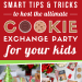 Tips and tricks for how to throw a Holiday Cookie Swap Party for kids. Includes ideas for invitations, setup, games, packaging, and favors for the ultimate Christmas Cookie Exchange!