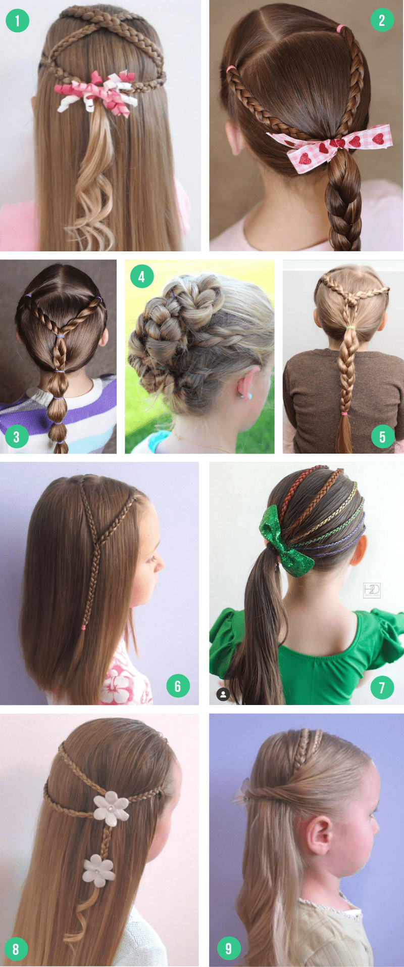 Easy Braids For Girls From Toddlers To Tweens And Teens