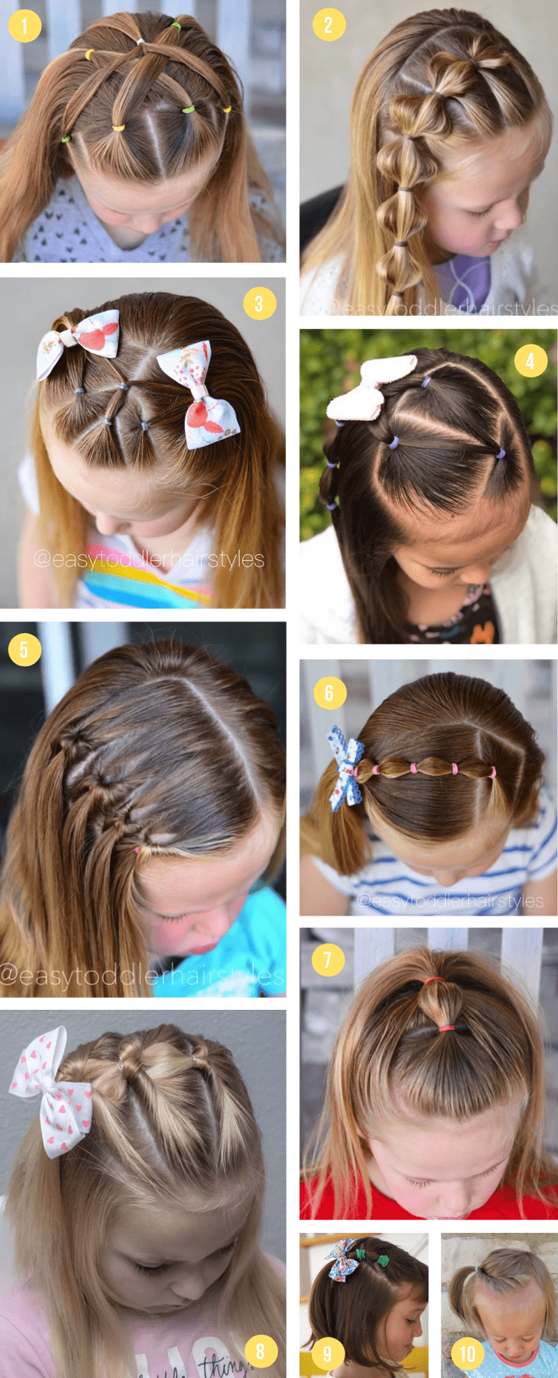 Easy Girls Hairstyles For Toddlers Tweens Teens What