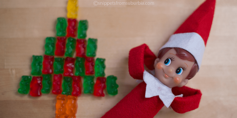 Sitting Elf Christmas Toy on the shelf Naughty Boy Elf 