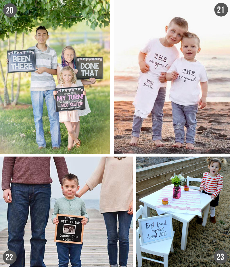 Pregnancy Announcement Baby Announcement Third Child Big Brother New Baby Big Sister Pregnancy Announcement Tie Breaker Baby Number 3
