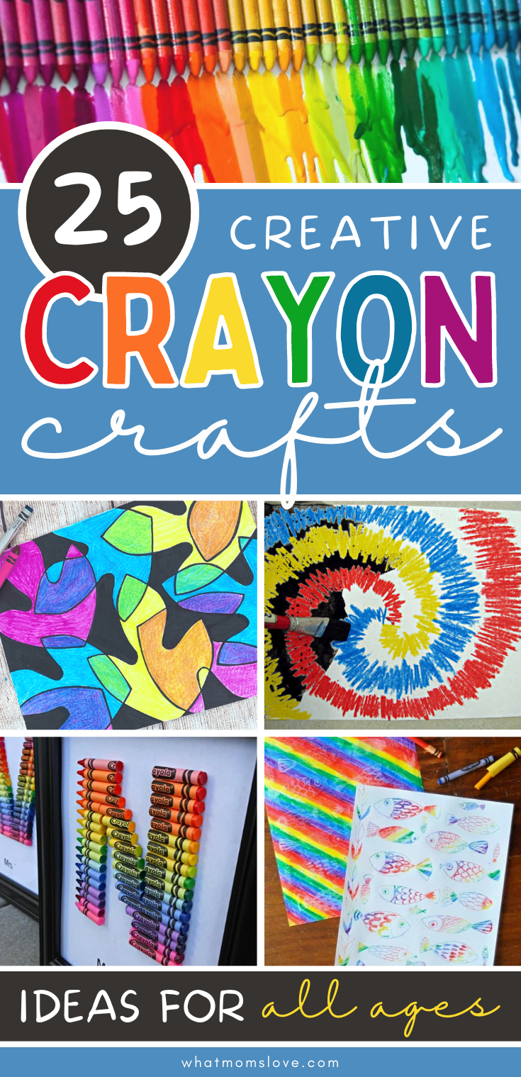 Creative Crayon Crafts